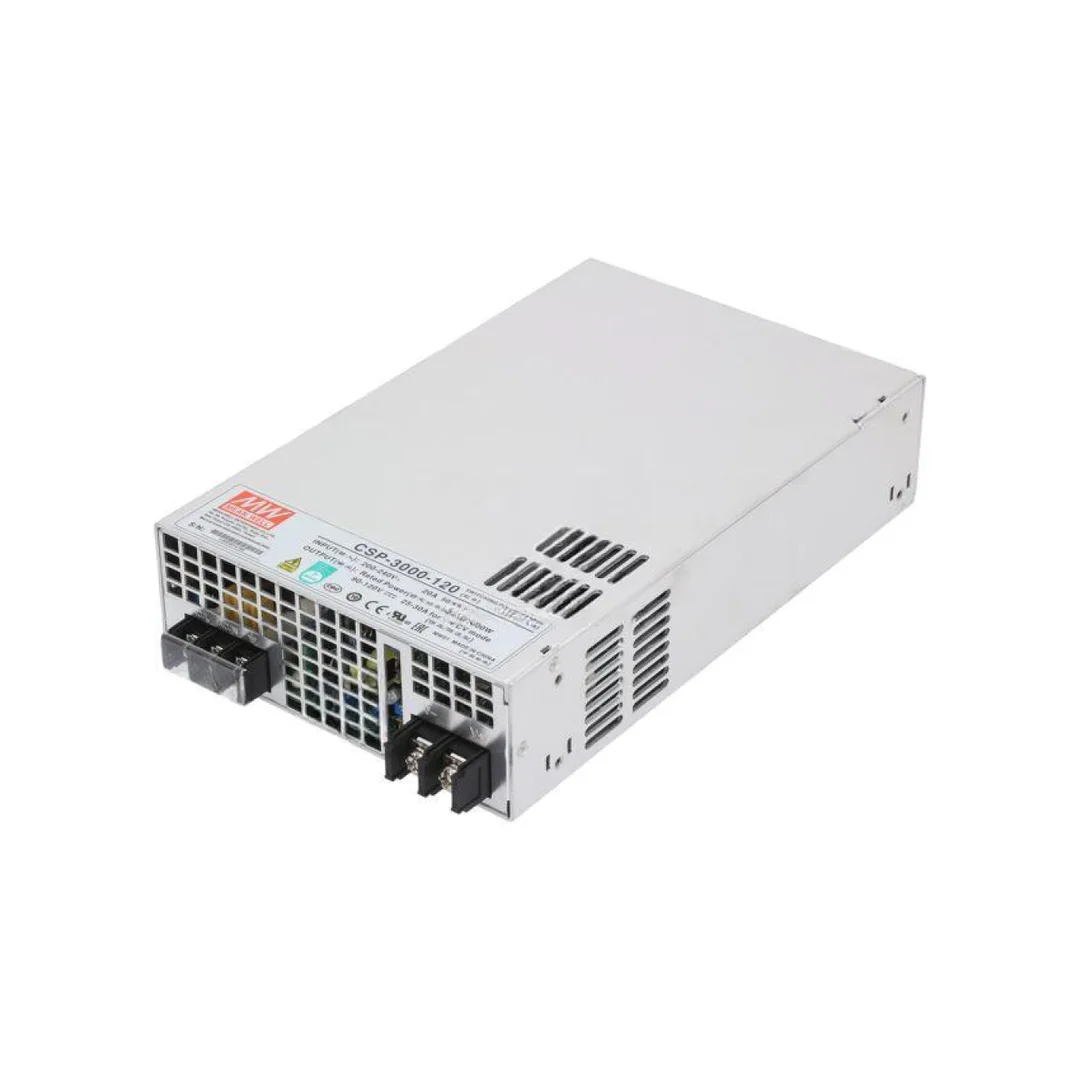 Zasilacz impulsowy do wbudowania modułowy programowalny: 3000W / 120V / 25A CSP-3000-120