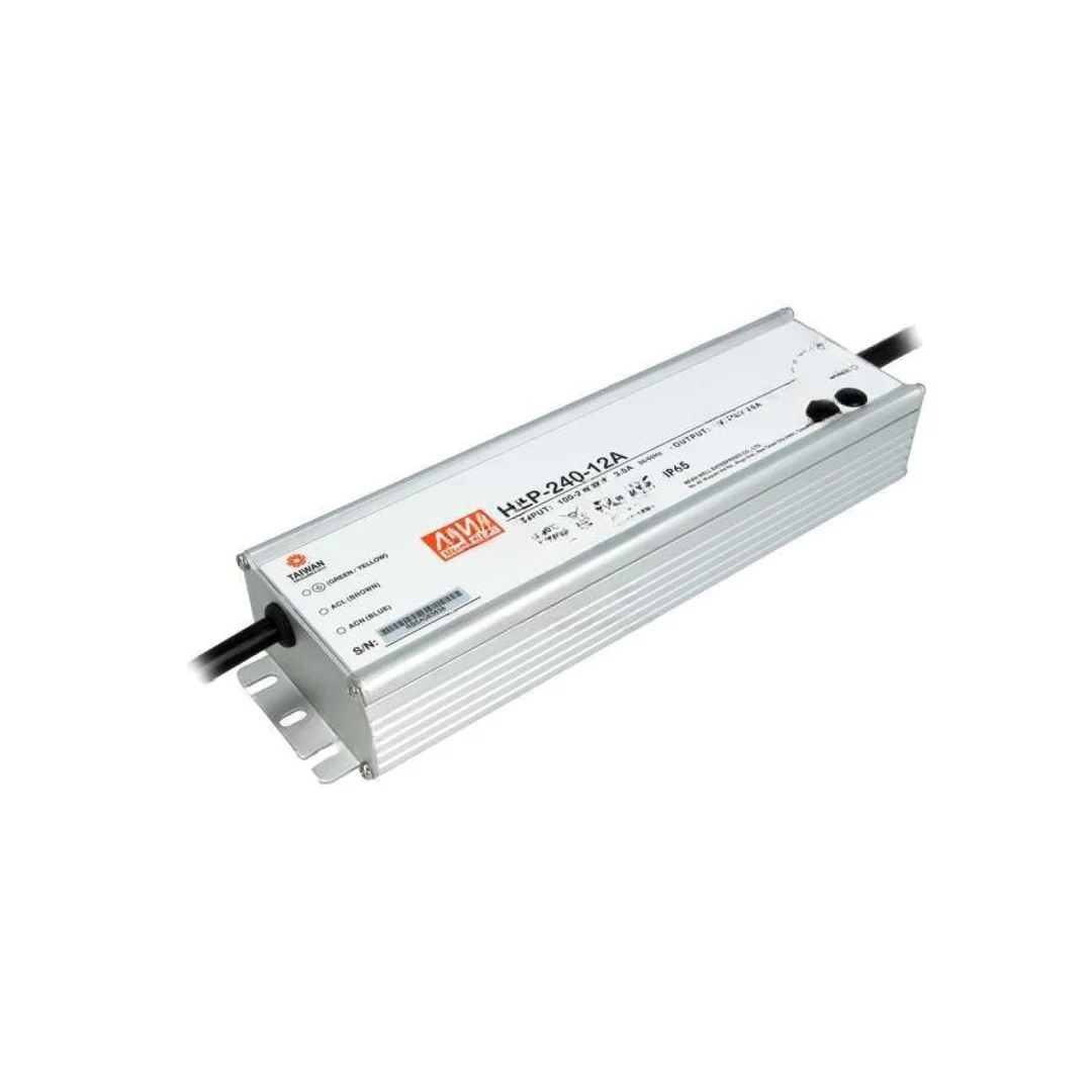 Zasilacz impulsowy do wbudowania modułowy: 192W / 12VDC / 8...16A HEP-240-12A