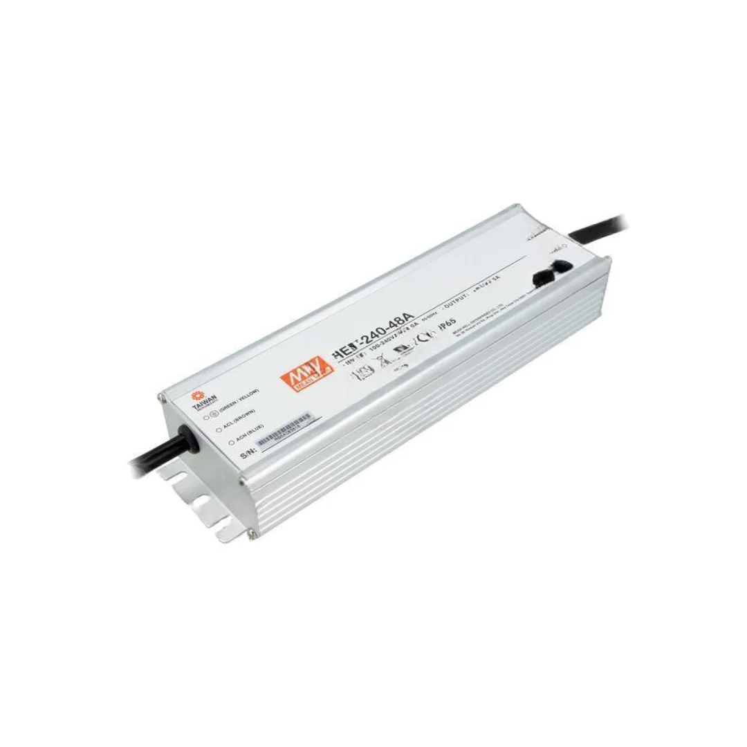Zasilacz impulsowy do wbudowania modułowy: 240W / 48VDC / 2,5...5A HEP-240-48A