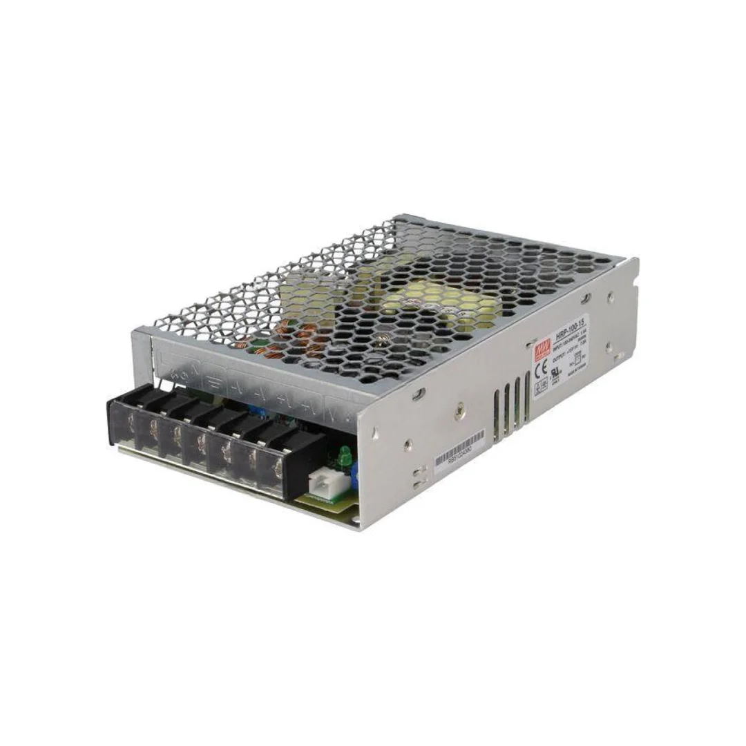 Zasilacz impulsowy do wbudowania modułowy: 105W / 15VDC / 7A HRP-100-15