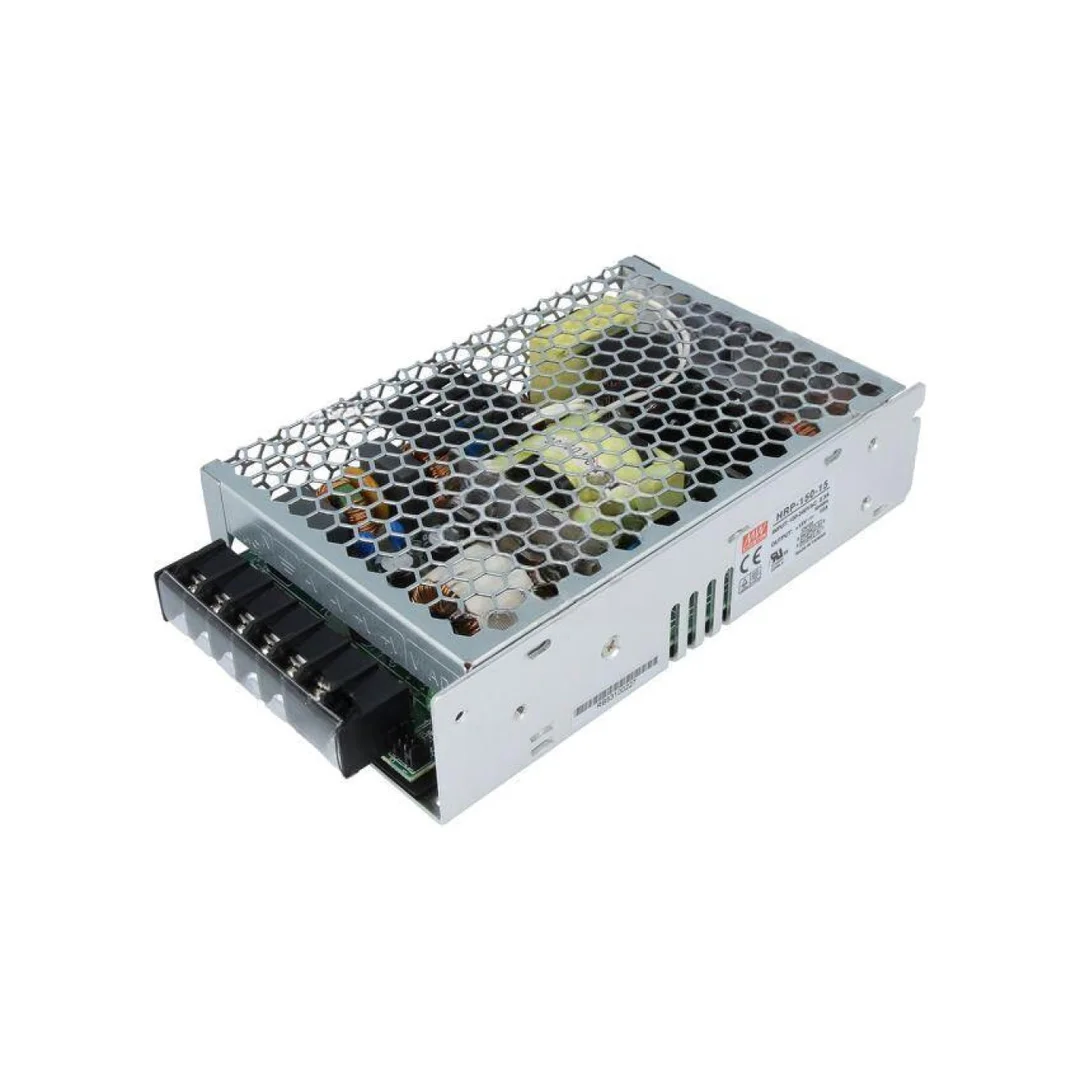Zasilacz impulsowy do wbudowania modułowy: 150W / 15VDC / 10A HRP-150-15