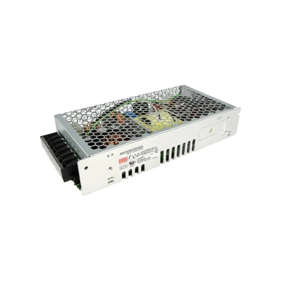 Zasilacz impulsowy do wbudowania modułowy: 132W / 3,3VDC / 40A HRP-200-3.3