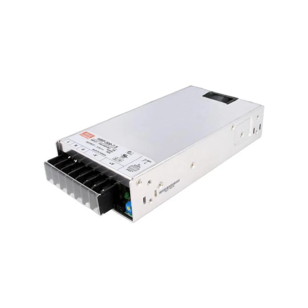 Zasilacz impulsowy do wbudowania modułowy: 300W / 7,5VDC / 40A HRP-300-7.5