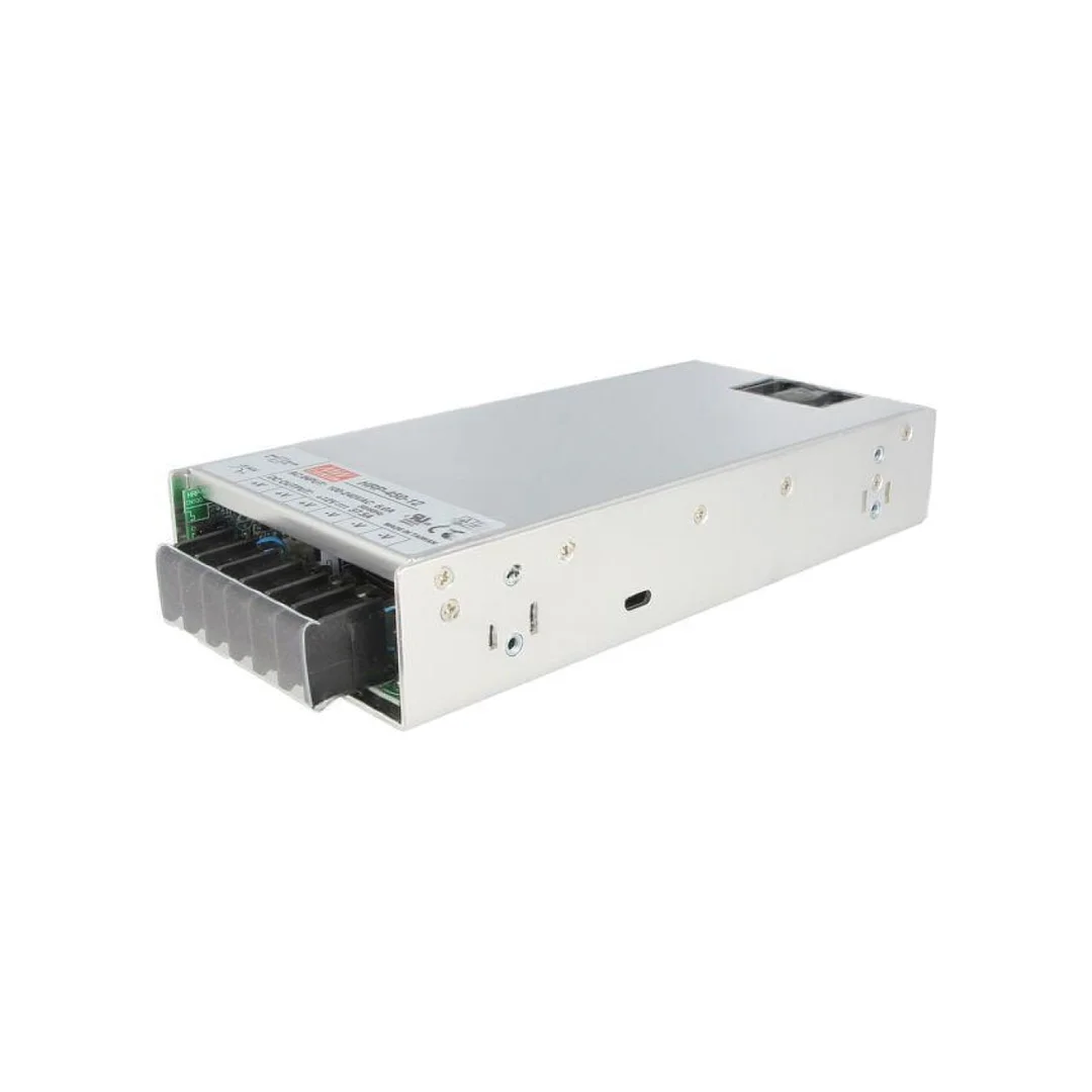 Zasilacz impulsowy do wbudowania modułowy: 450W / 12VDC / 37,5A HRP-450-12