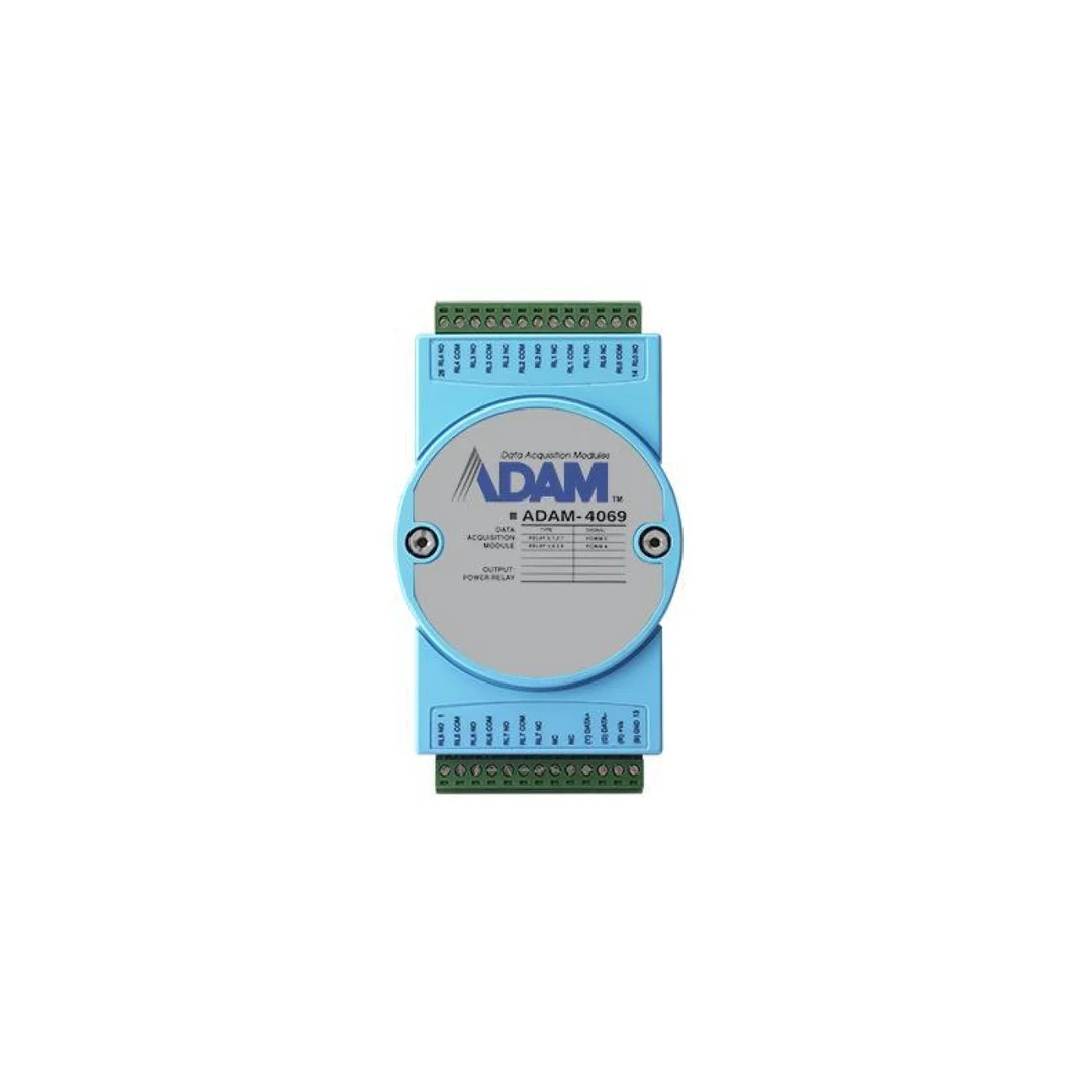 Moduł 8-kanałowych wyjść przekaźnikowych mocy z magistralą Modbus ADAM-4069-B