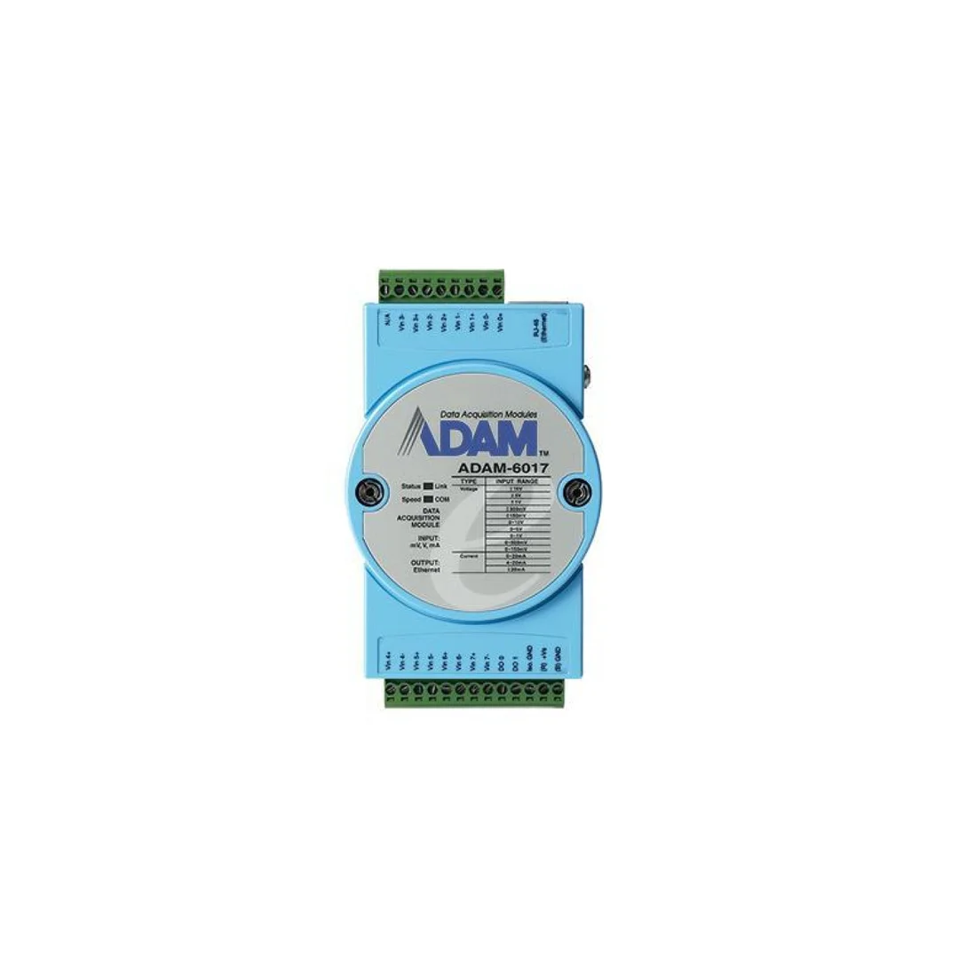 8AI/2DO IoT Modbus/SNMP/MQTT Ethernet Remote I/O ADAM-6017-D