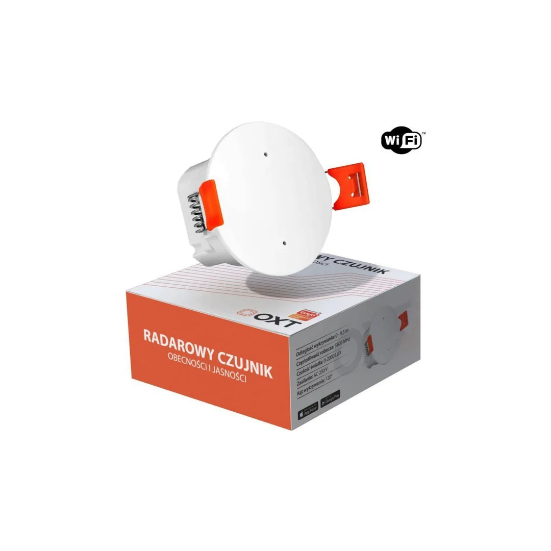 OXT Czujnik radar obecności jasności 230V WiFi TUYA T150