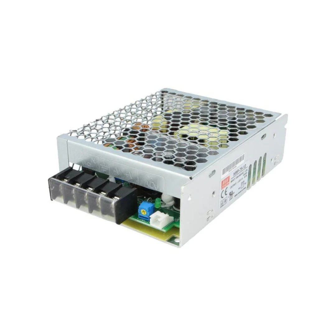 Zasilacz impulsowy do wbudowania modułowy 75,6W 12VDC 6,3A HRP-75-12