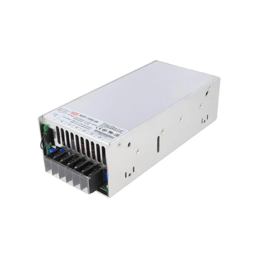 Zasilacz impulsowy do wbudowania modułowy 1000W 48VDC 21A MSP-1000-48