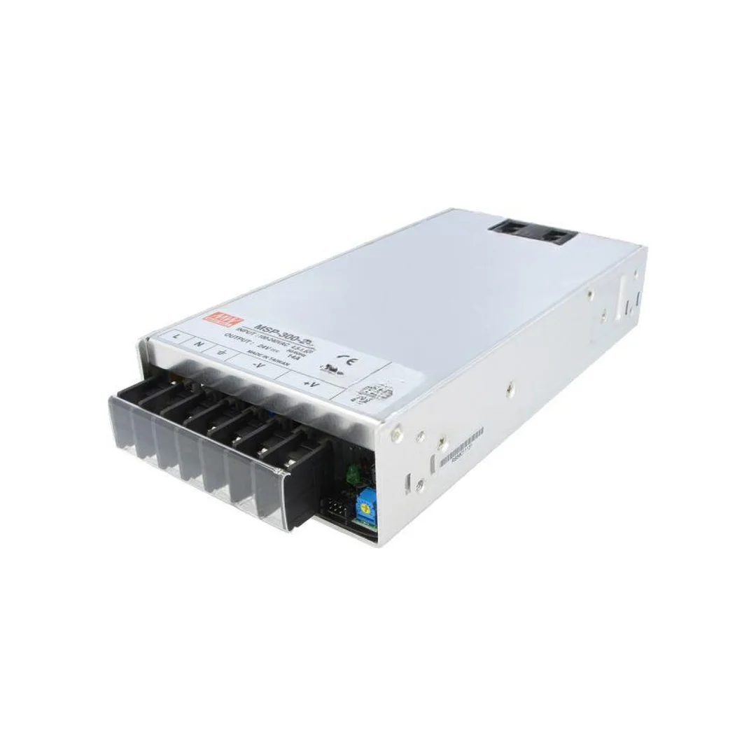 Zasilacz impulsowy do wbudowania modułowy 336W 24VDC 14A MSP-300-24