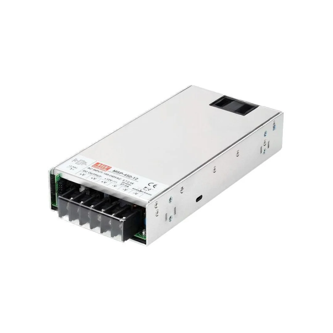 Zasilacz impulsowy do wbudowania modułowy 450W 12VDC 37,5A MSP-450-12