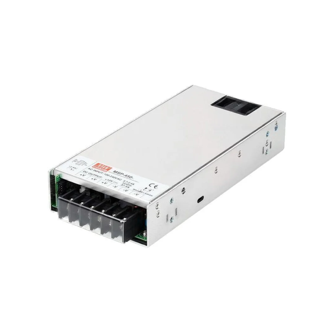 Zasilacz impulsowy do wbudowania modułowy 450W 7,5VDC 60A MSP-450-7.5