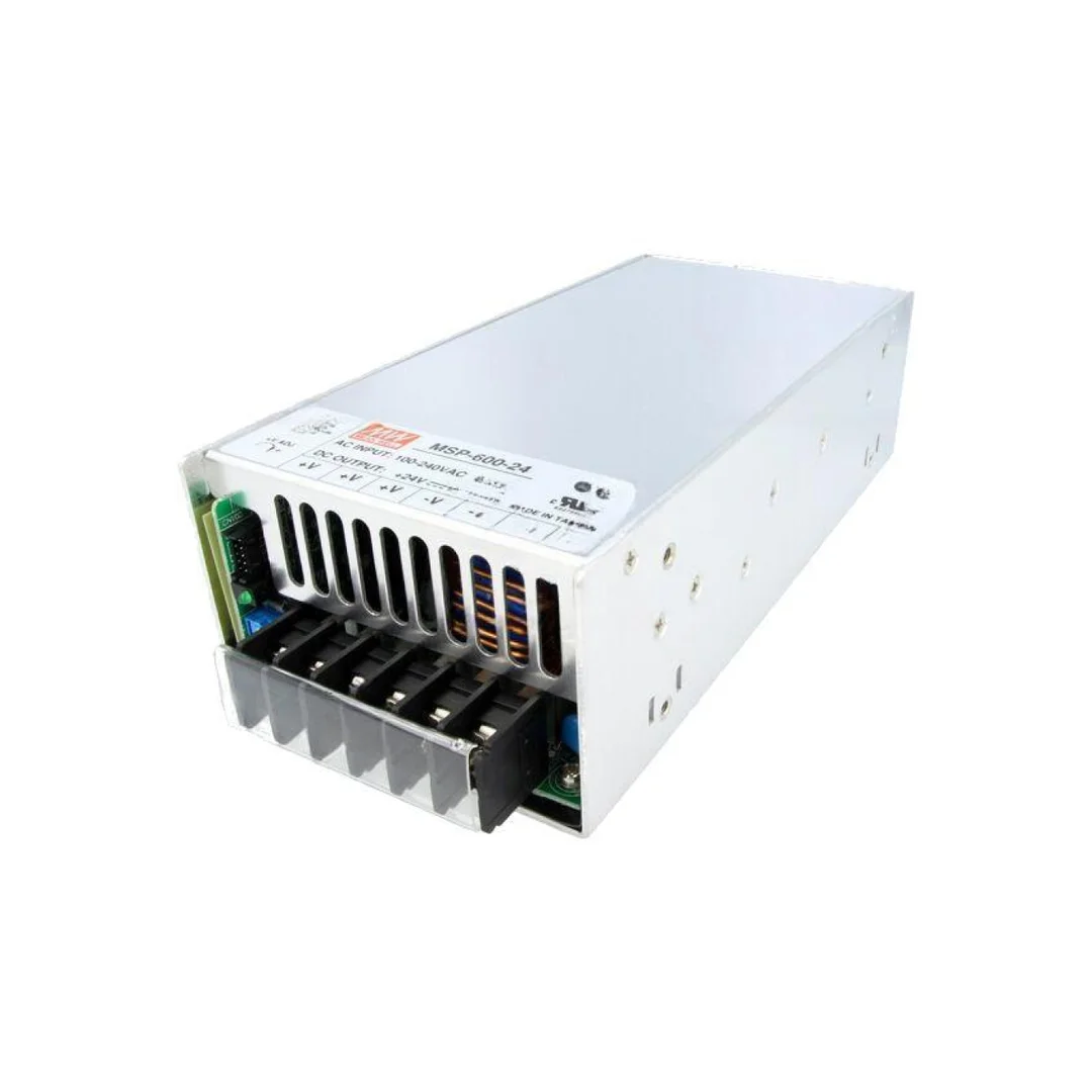 Zasilacz impulsowy do wbudowania modułowy 648W 24VDC 27A MSP-600-24