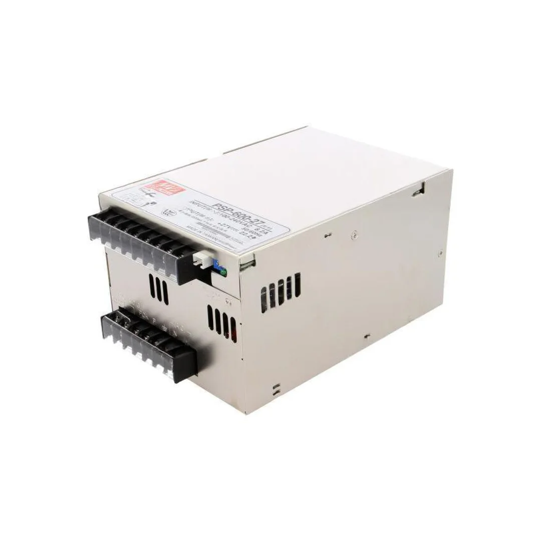 Zasilacz impulsowy do wbudowania modułowy 600W 27VDC 22,2A PSP-600-27