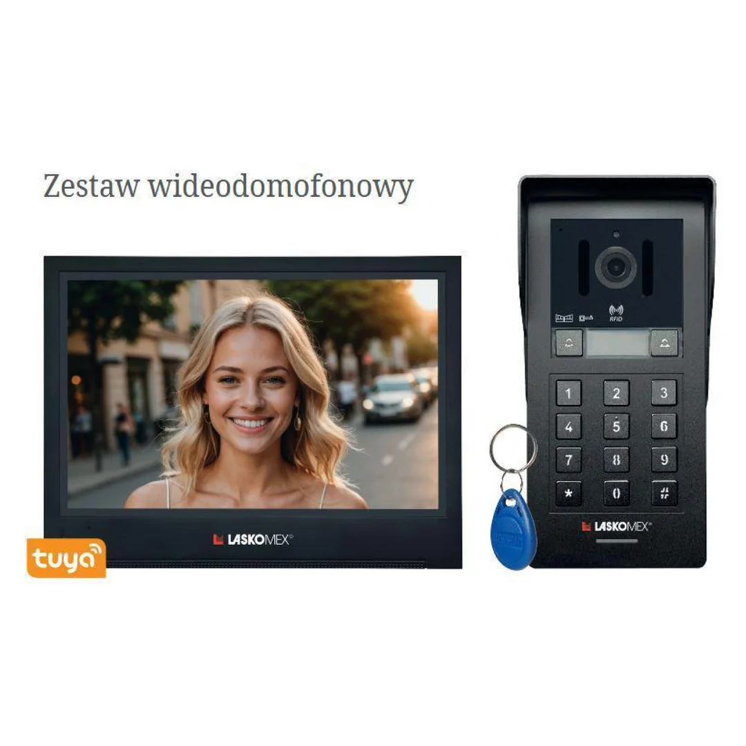 Laskomex Zestaw wideodomofonowy 2- wire IP GEMINI ZEST