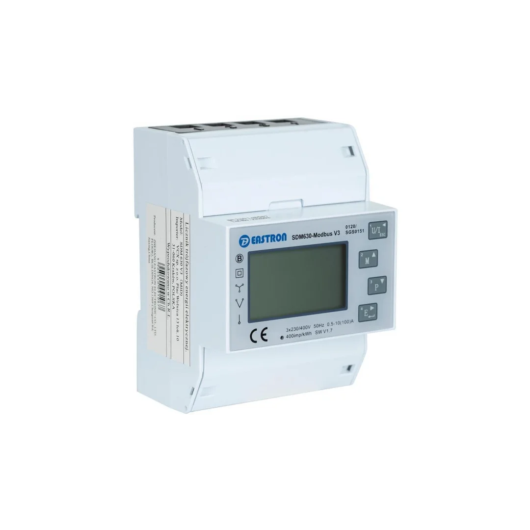 Licznik energii trójfazowy VCX SDM 630 MODBUS V3