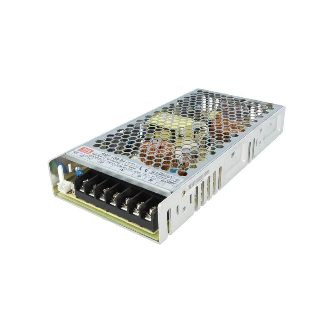 Zasilacz impulsowy do wbudowania modułowy 151 2W 24VDC 6 3A RSP-150-24