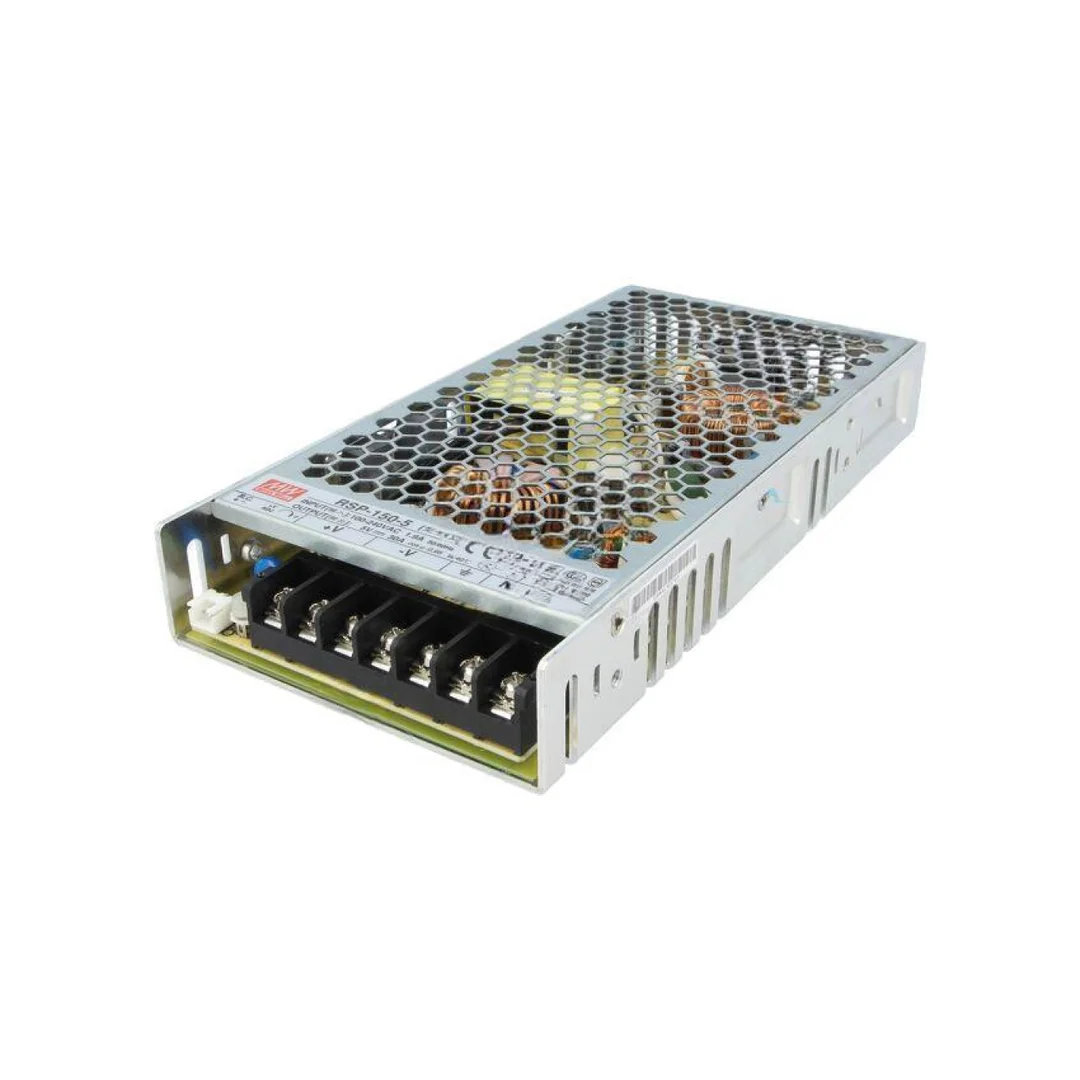 Zasilacz impulsowy do wbudowania modułowy 150W 5VDC 30A RSP-150-5