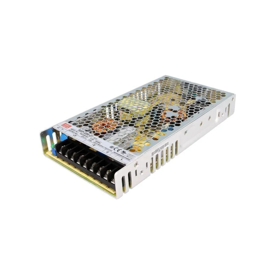 Zasilacz impulsowy do wbudowania modułowy 202,5W 27VDC 7,5A RSP-200-27