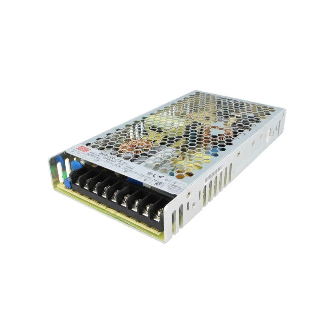 Zasilacz impulsowy do wbudowania modułowy 200,25W 7,5VDC 26,7A RSP-200-7.5