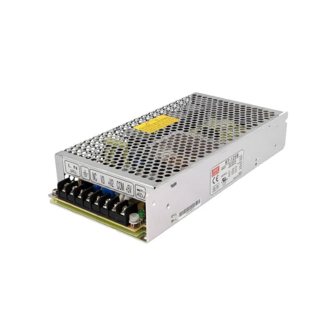 Zasilacz impulsowy do wbudowania modułowy 132W 5VDC OUT 3 RT-125B
