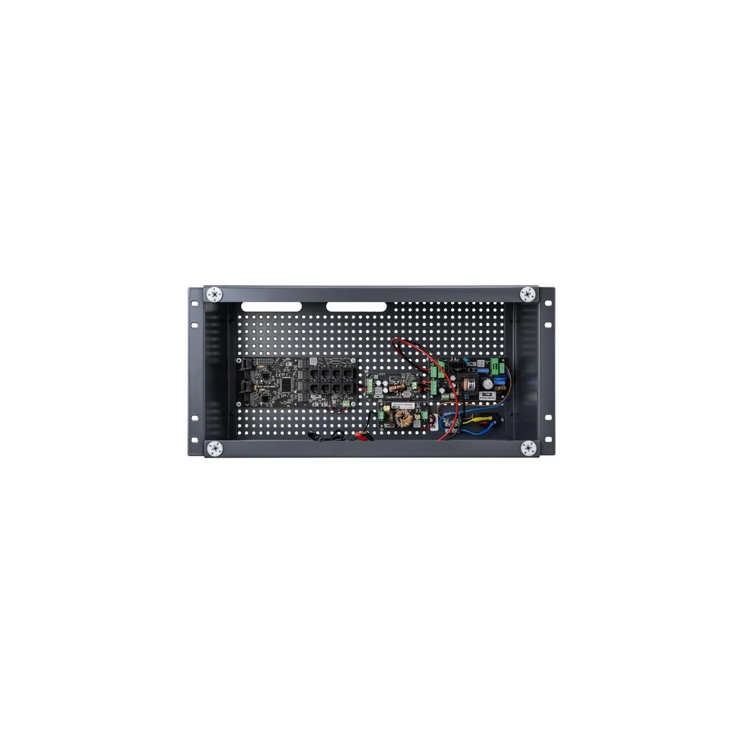 Zestaw do zasilania buforowego 8 odbiorników PoE (w obudowie RACK 5U) BCS-UPS/IP8Gb/E-S/RACK5U