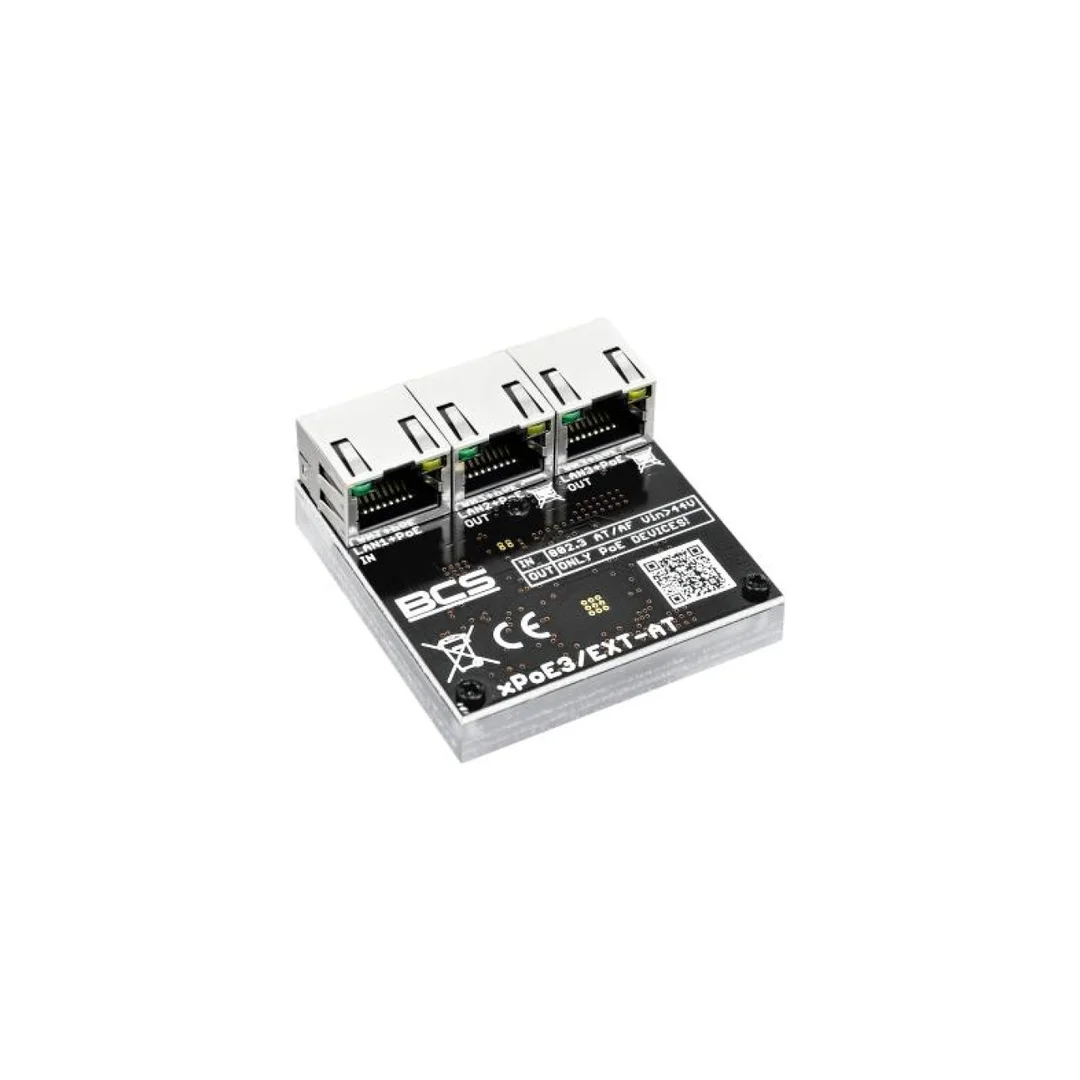 Switch PoE 3-portowy 100Mbps BCS-xPoE3/EXT-AT