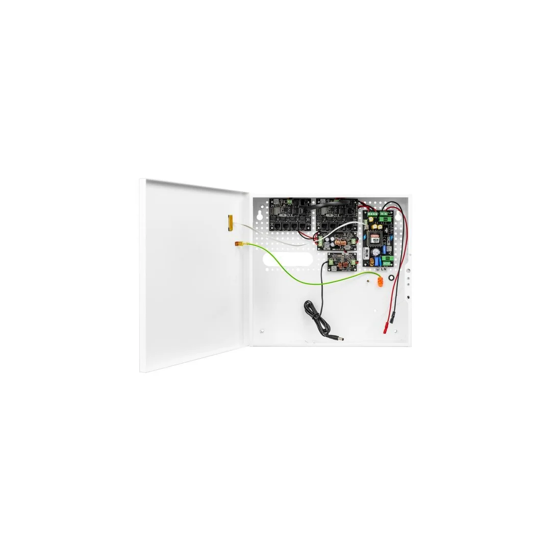 Zestaw do zasilania buforowego 5 odbiorników PoE (w obudowie BCS-F) BCS-UPS/IP8/E-S