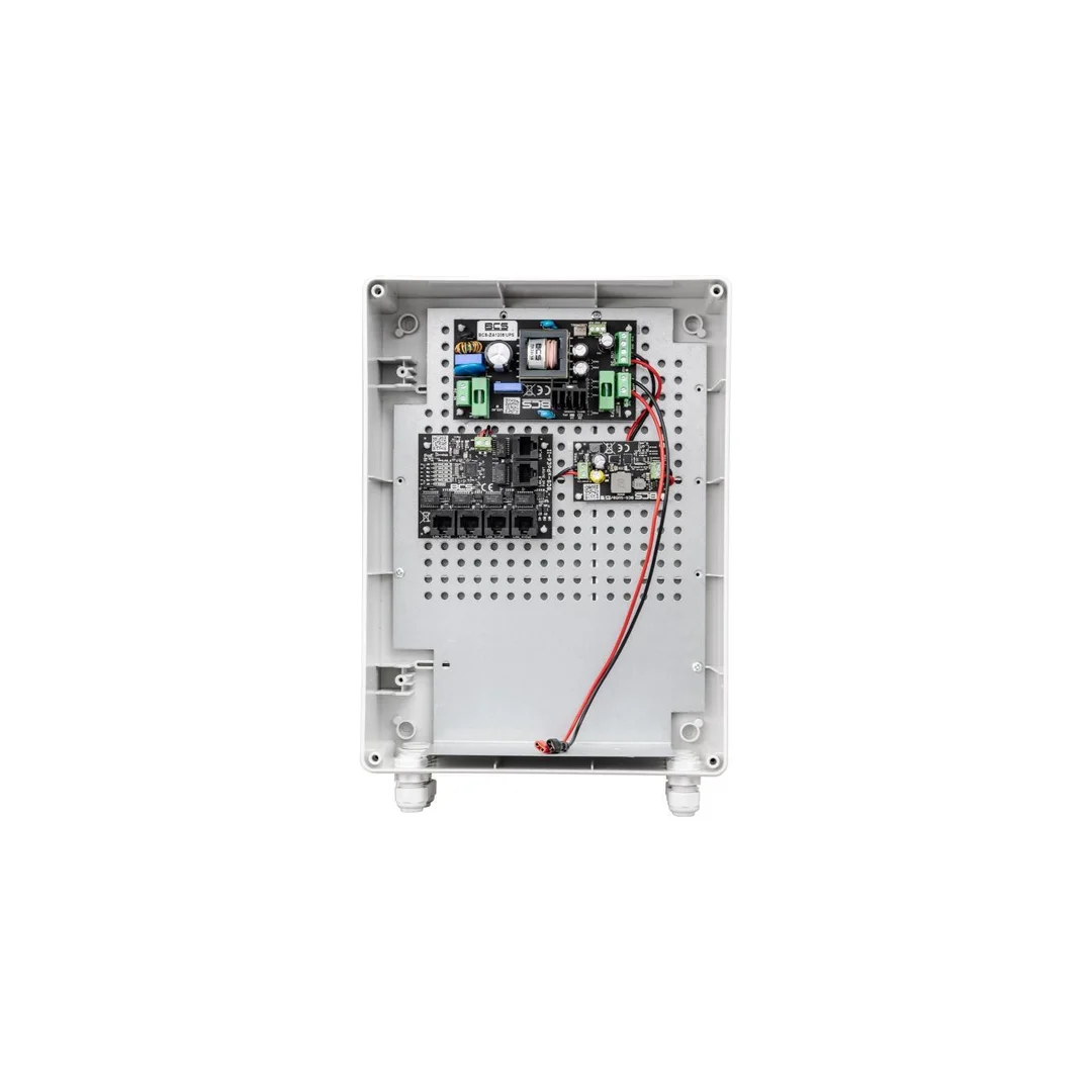 Zestaw do zasilania buforowego 5 odbiorników PoE (w obudowie BCS-XL) BCS-UPS/IP4/Z/E-S