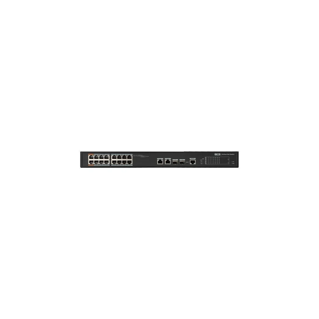Switch PoE 16-portowy 100Mbps + 2xSFP BCS-L-SP1602G-2SFP-M(2)
