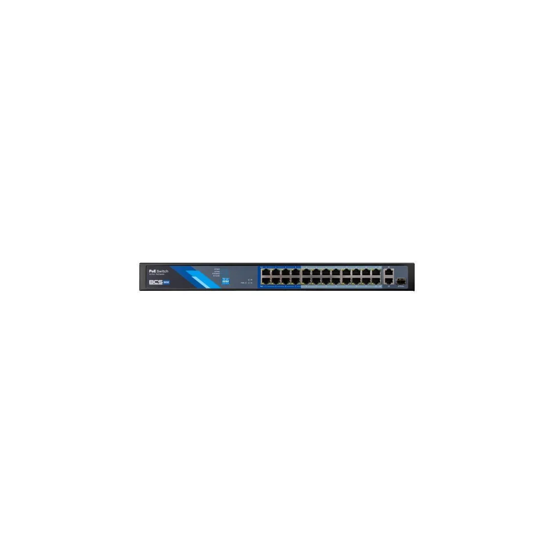 Switch PoE 24-portowy 100Mbps + 1xSFP BCS-B-SP2402G-1SFP