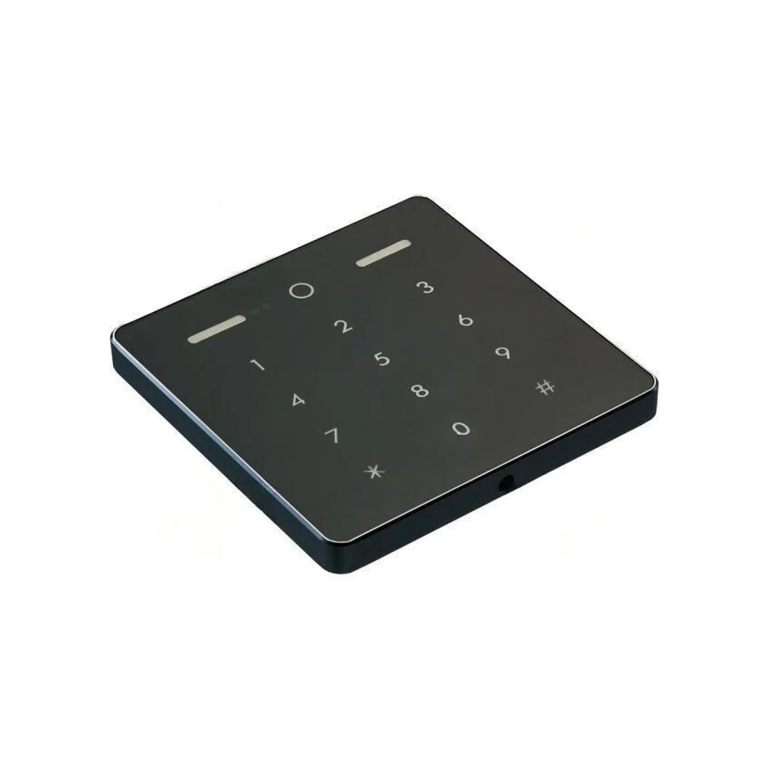 Czytnik kontroli dostępu 6÷28V OSDP,RS485,WIEGAND 80mm SECUSTOS SQ80 K LEGIC GRAY, KEYPAD