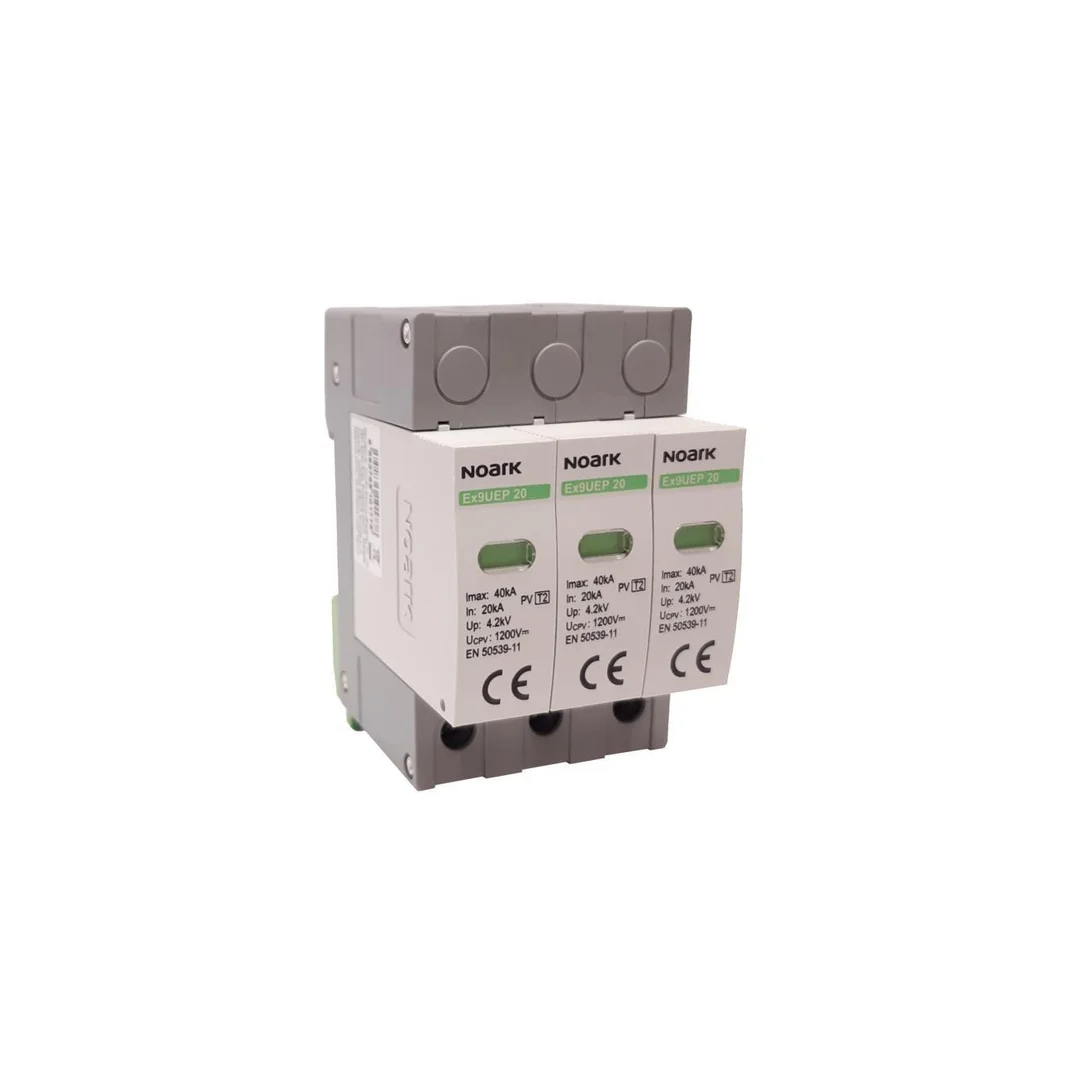 Ogranicznik przepięć PV typ II 1200V styk pomocniczy Noark
