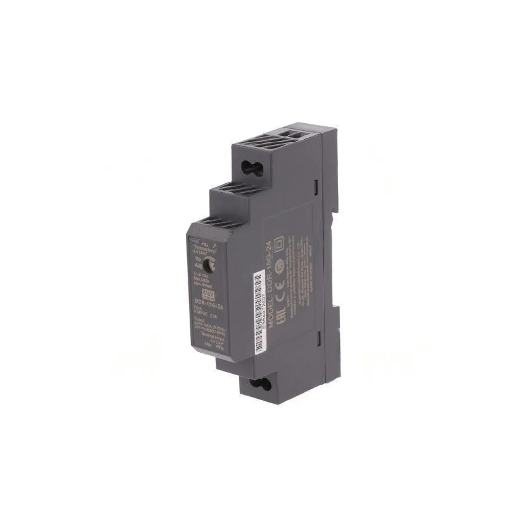Przetwornica DC/DC 15W 9-36VDC 24VDC Iwyj 0, 63A DDR-15G-24