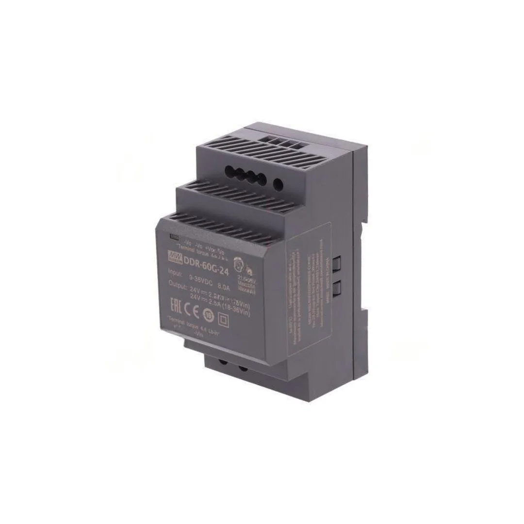 Przetwornica DC/DC 60W 9-36VDC 24VDC Iwyj 2, 5A DDR-60G-24