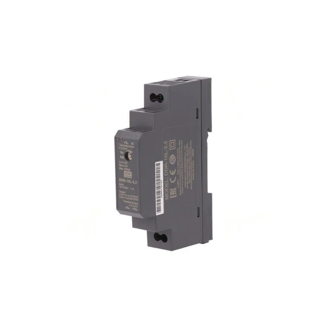 Przetwornica DC/DC 15W 18-75VDC 3, 3VDC Iwyj 4, 5A DDR-15L-3.3