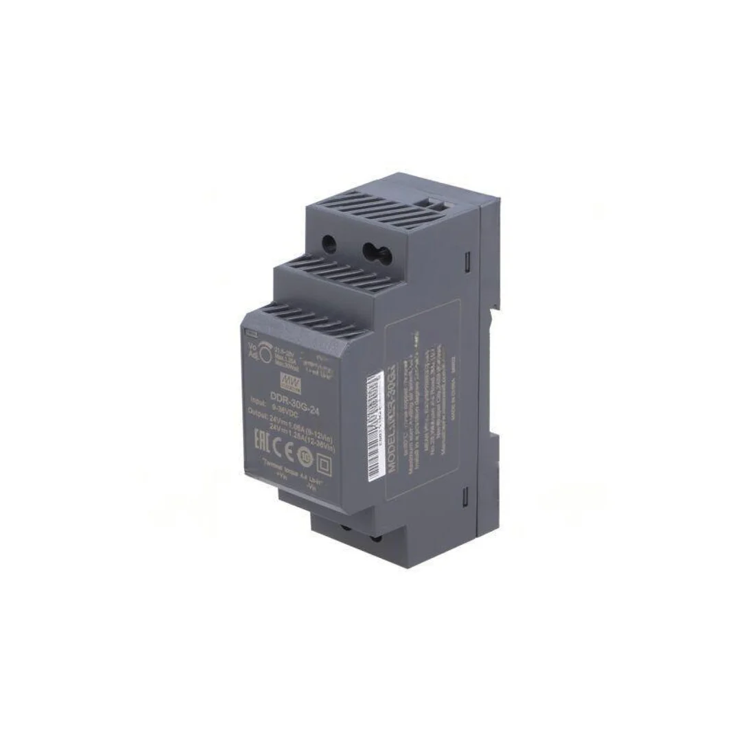 Przetwornica DC/DC 30W 9-36VDC 24VDC Iwyj 1, 25A DDR-30G-24