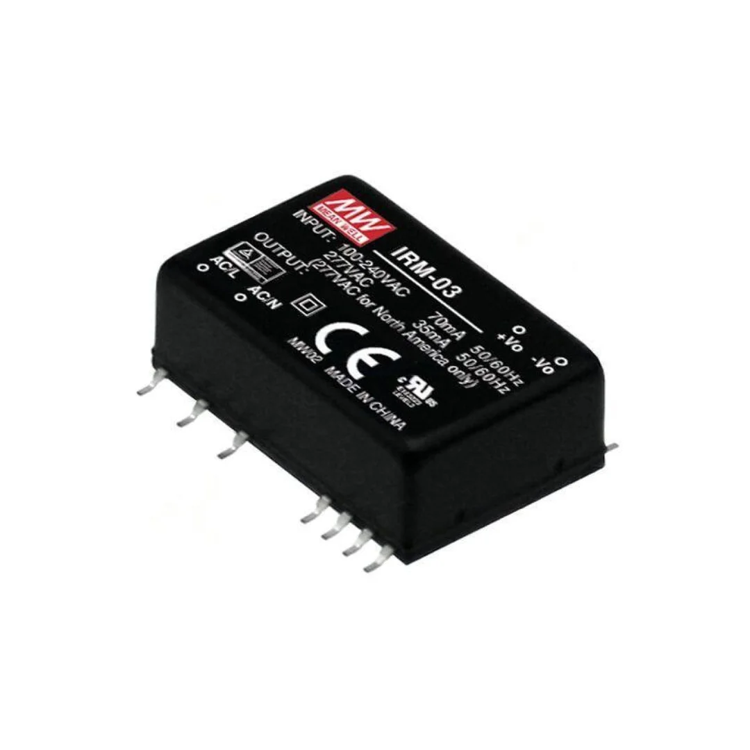 Przetwornica AC/DC 3W 85-305VAC 12VDC Iwyj 250mA OUT 1 IRM-03-12S