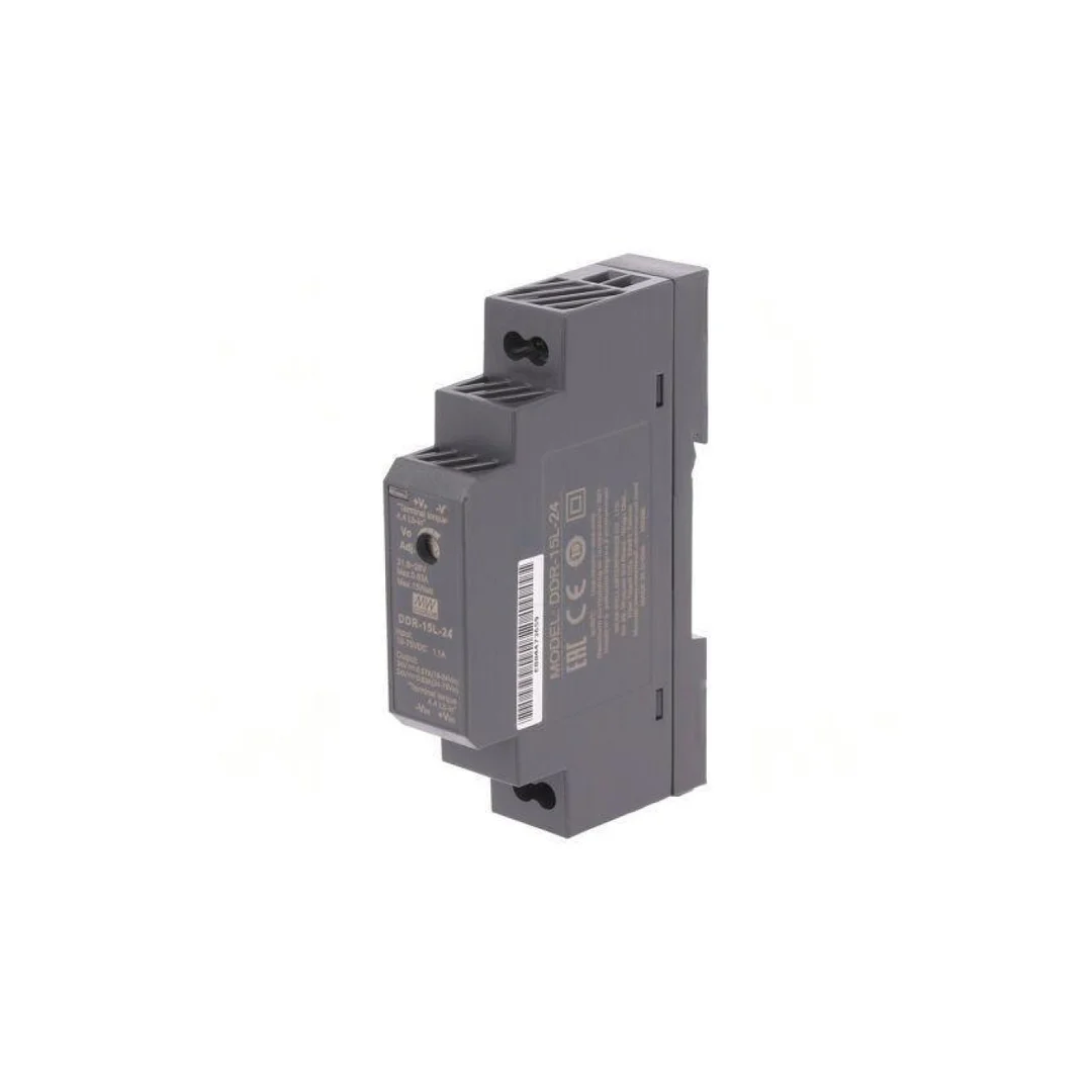 Przetwornica DC/DC 15W 18-75VDC 24VDC Iwyj 0, 63A DDR-15L-24
