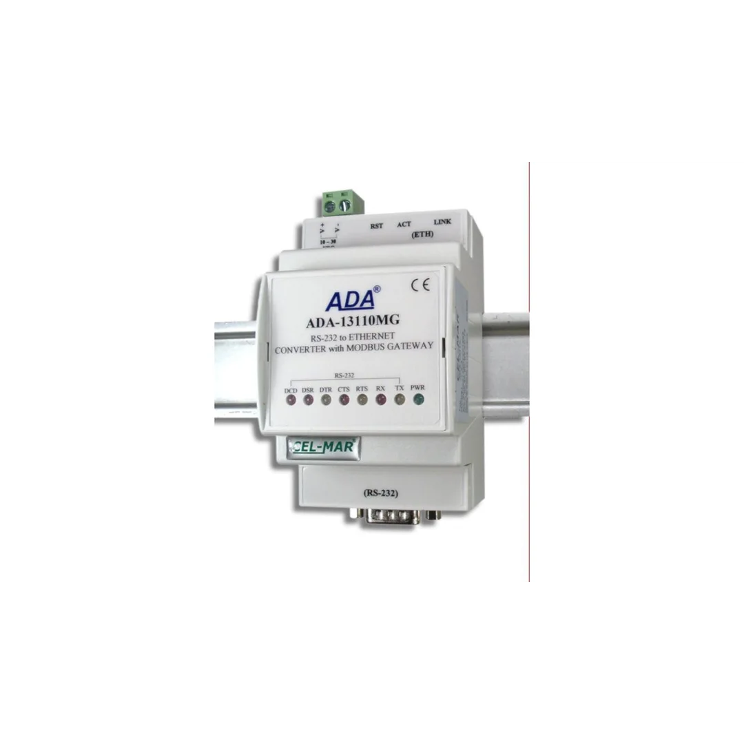 Konwerter ETHERNET na RS-232 z MODBUS GATEWAY ADA-13110MG-1-2