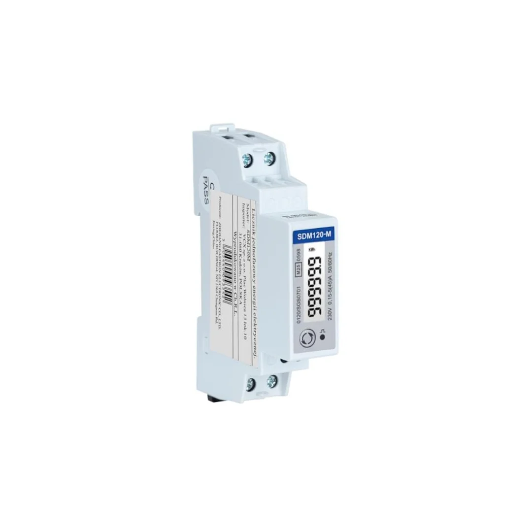Licznik energii jednofazowy Modbus dwukierunkowy MID SDM120M