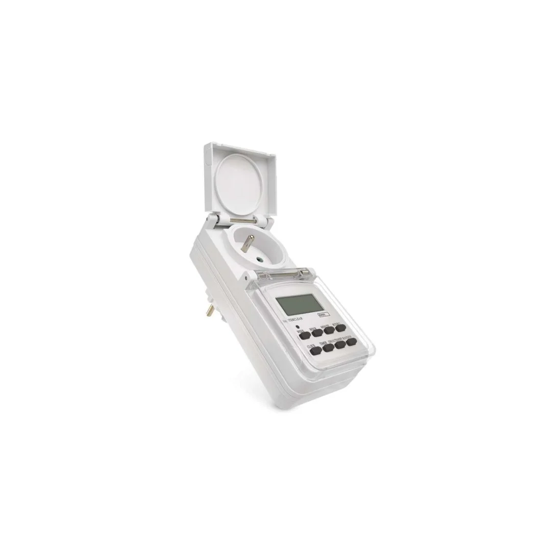 Cyfrowy programator czasowy IP44 zewnętrzny P5507N