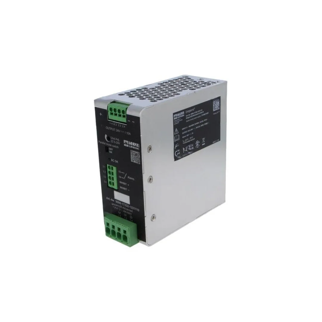 Zasilacz impulsowy na szynę DIN 240W 24VDC 8,2...10,6A IP20 9000-17332-1221110