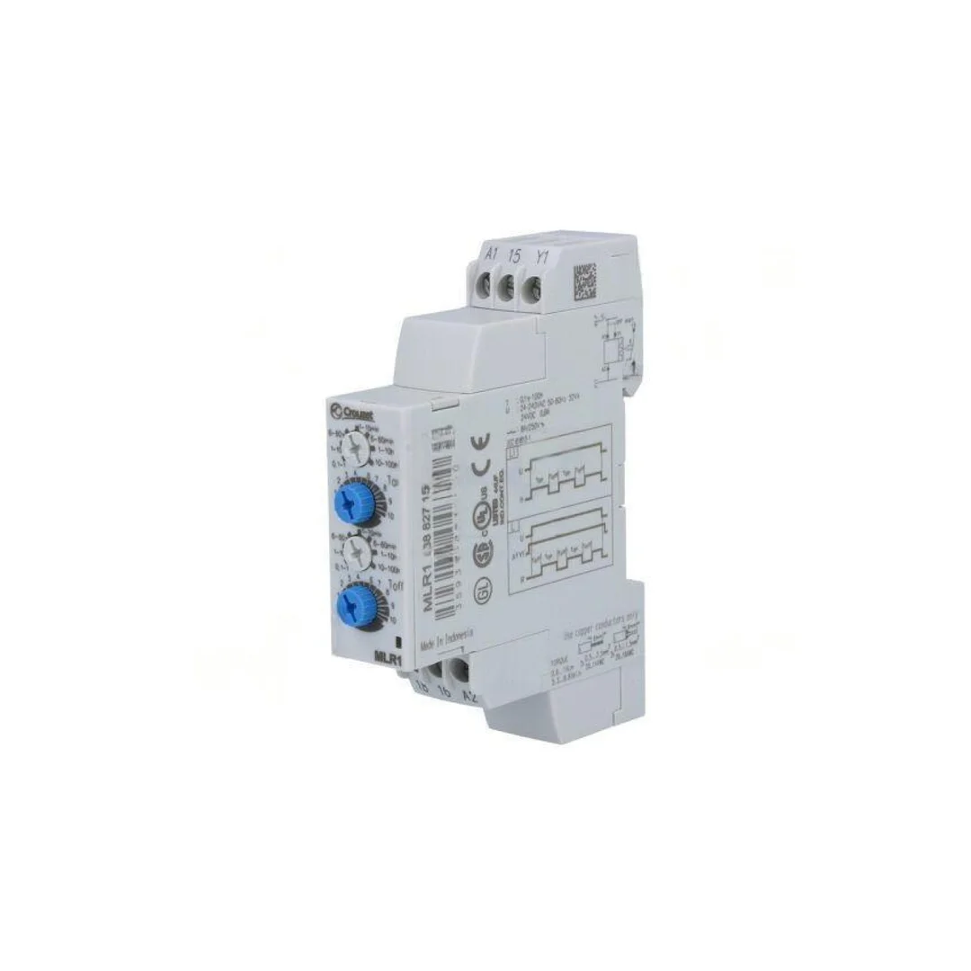 Moduł automatyki przekaźnik czasowy 0,1s-100h SPDT 250VAC/8A 88827155