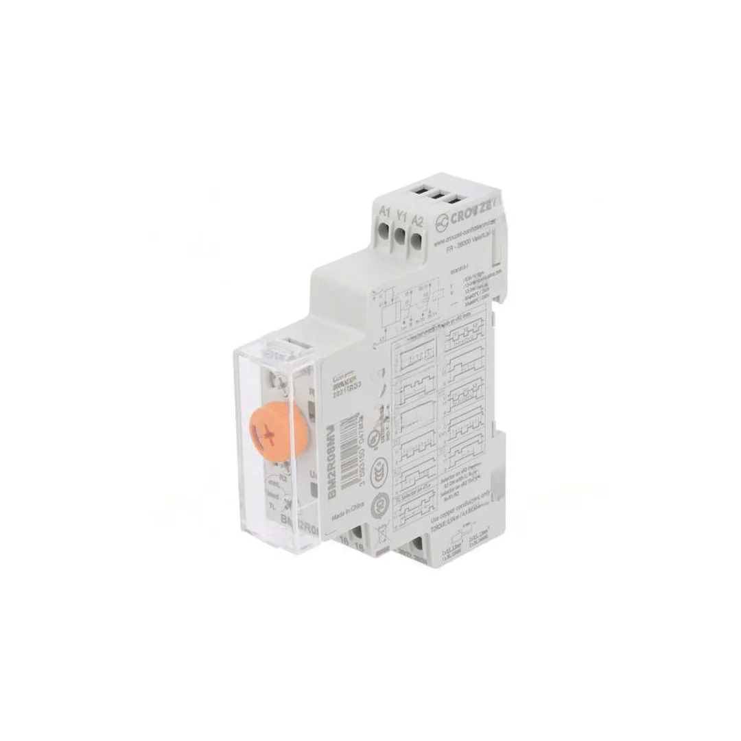 Moduł automatyki przekaźnik czasowy 0,5s-10dni DPDT -20-60C BM2R08MV1