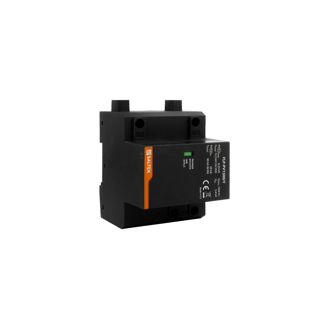 Ogranicznik przepięć PV typ 1 40kA FLP-PV1500/Y do 1500V DC szyna DIN warystorowy ochronnik przepięciowy fotowoltaiczny