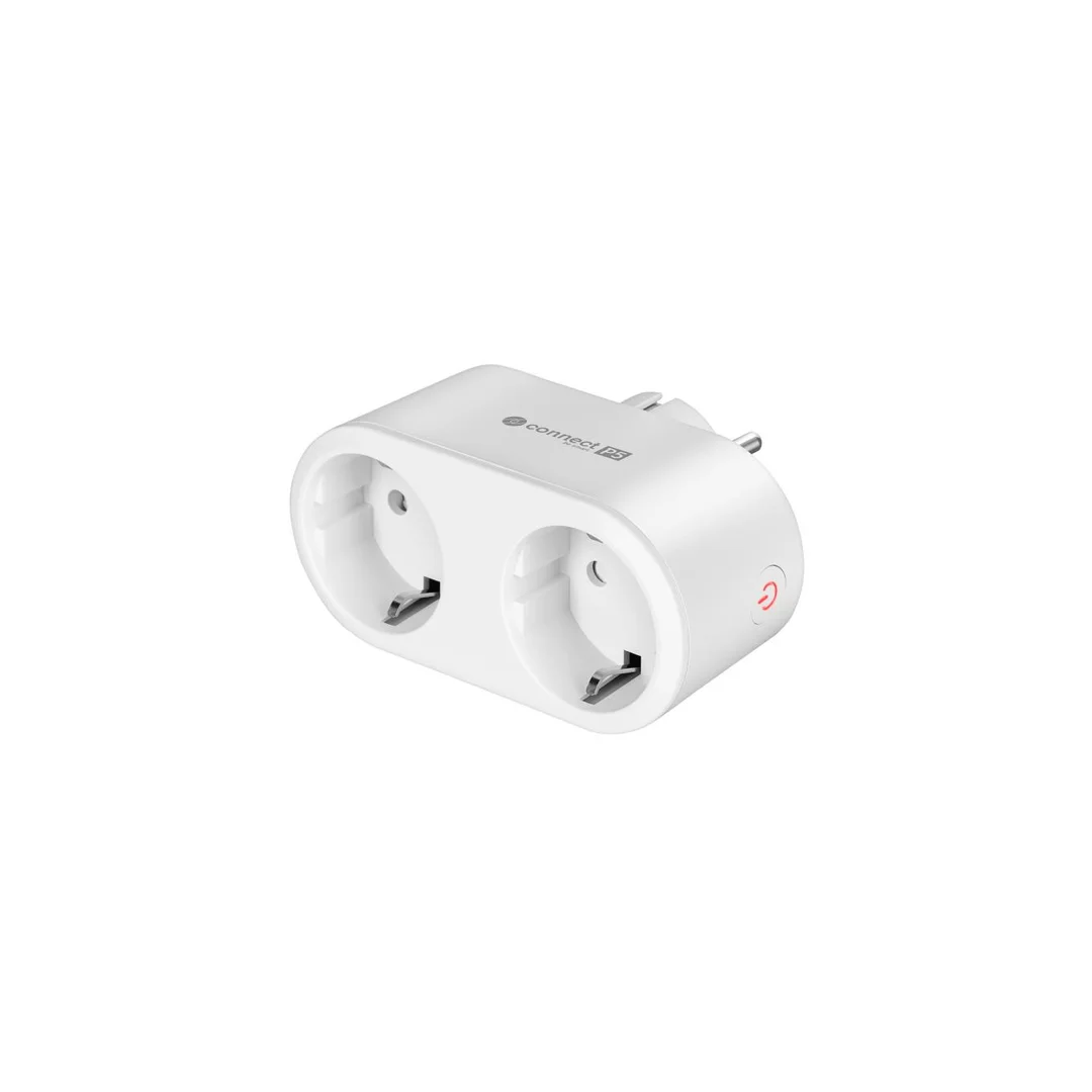 Gniazdo podwójne WiFi KrugeriMatz Connect P5 Tuya