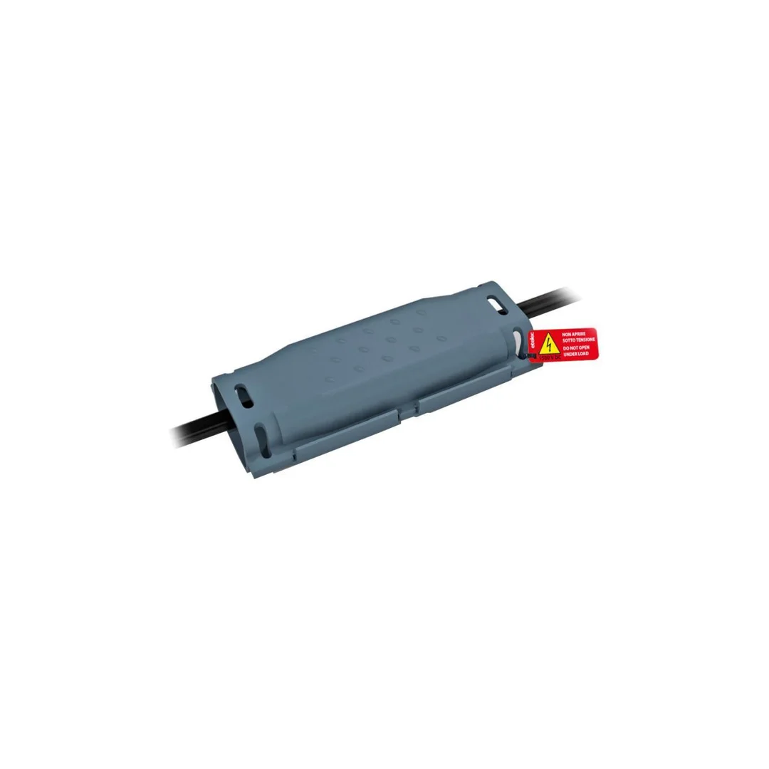 Mufa kablowa żelowa na złącze solarne do kabli 2,5-6mm2 hermetyczna IP68 145x50x28mm przelotowa SHARK SOLAR UV - SH