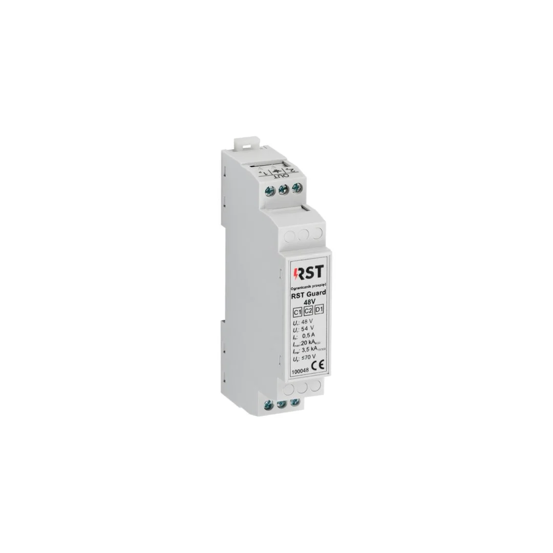 Ogranicznik przepięć do ochrony systemów sterowania i kontrolno-pomiarowych, RST Guard 48V 100 048