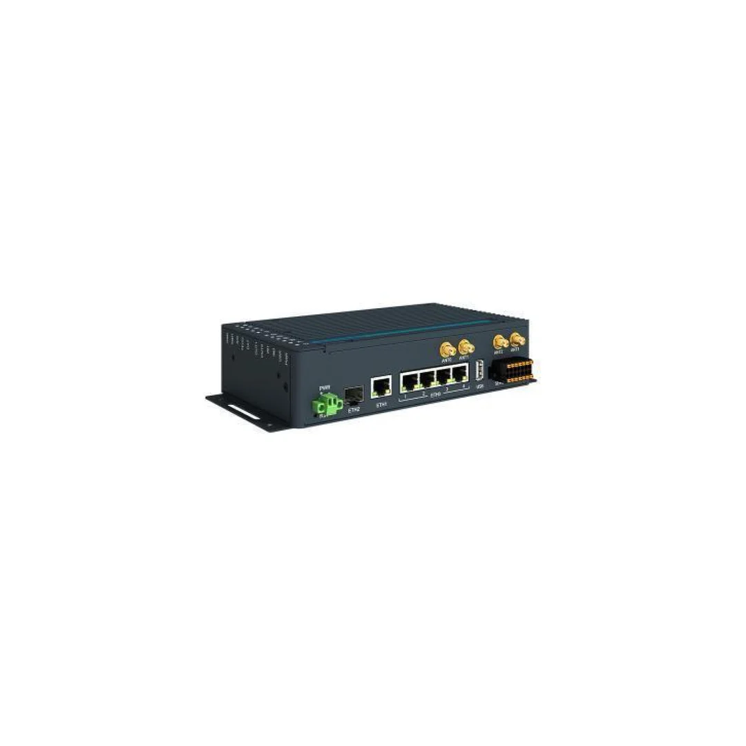 Przemysłowy router komórkowy 5G, Edge Computing, z 5x port GE, 2x SIM, 1x port SFP, szerokim zakresem temperaturowym ICR-4461